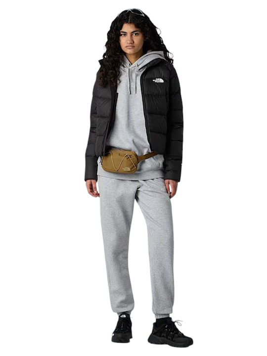 Hyalite Crop Jachetă de femei Puffer Black