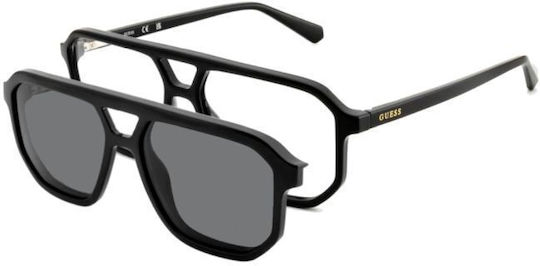 Guess Gu50219 001 Щипка Монохромна Органична Пластмасова Рамка 52-17-135