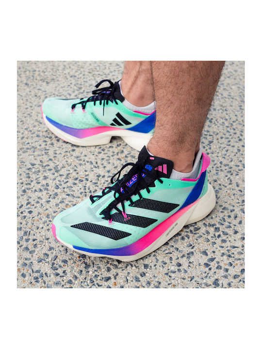 Adizero Adios Pro 3.0 Sportschuhe Laufen Pulse Mint / Core Black / Lucid Blue