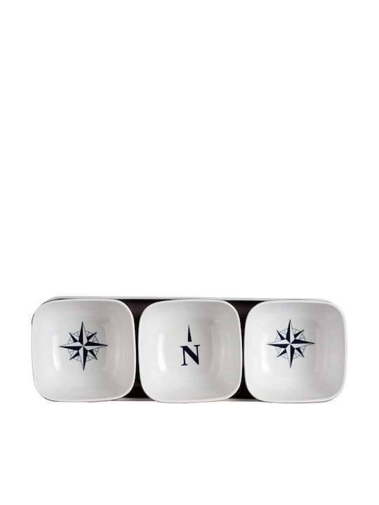 Marine Business White Porcelain Dinnerware Set 20pcs