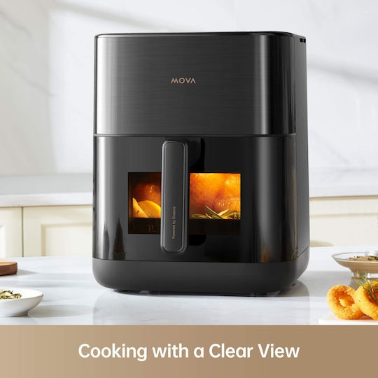 Mova Aerochef Fd10 Pro Air Fryer With Wi-Fi 6lt Black