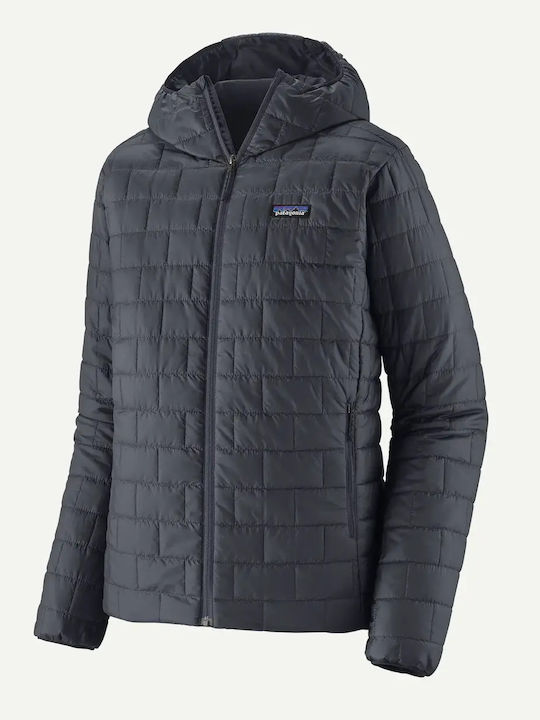 Μπουφάν Puffer Αντιανεμικό Smolder Blue
