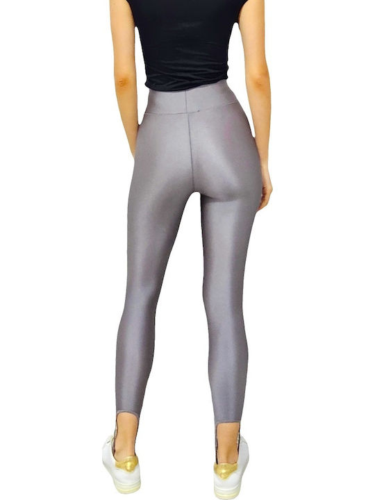 Training Γυναικείο Μακρύ Κολάν Satin Gray