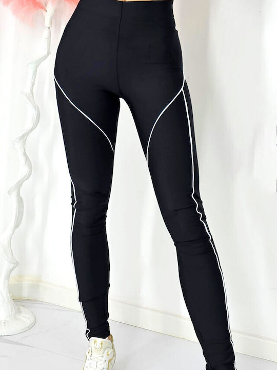 Schulung Frauen Lang Leggings Black