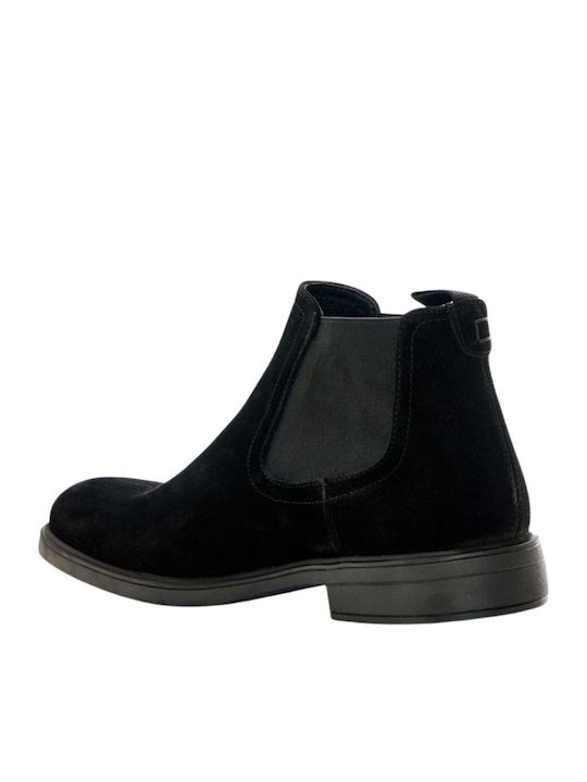 Suede Negru Ghete Chelsea