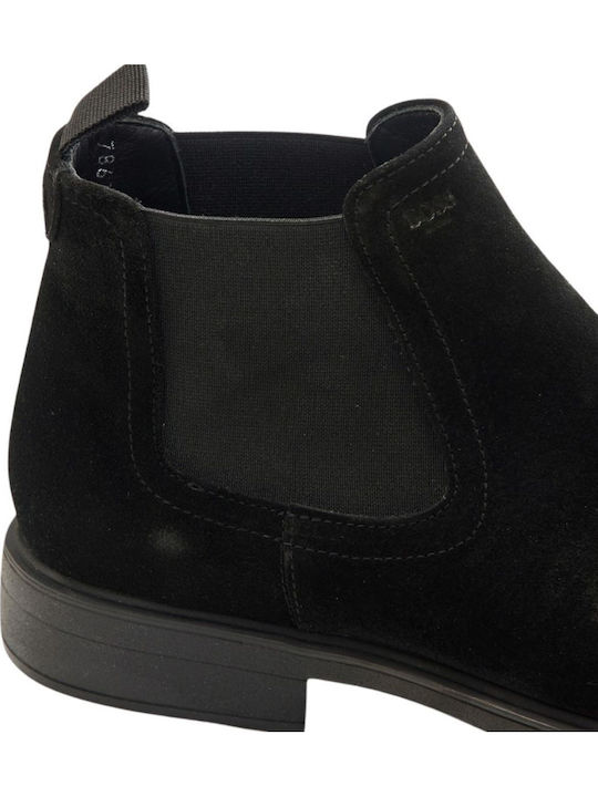 Suede Negru Ghete Chelsea
