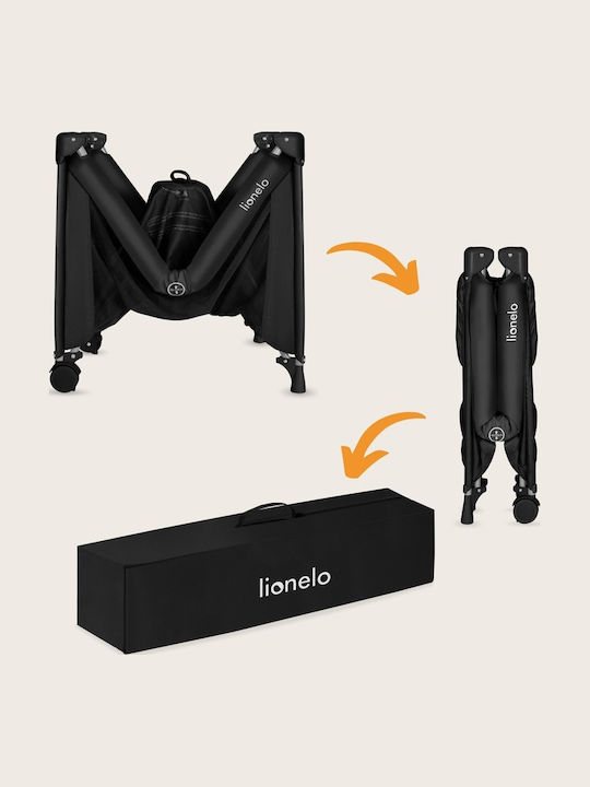 Lionelo Playpen with Mattress Black