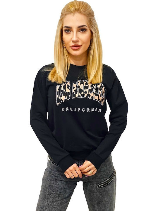 Bluza Damă Sport Crop Top Mânecă Lungă Neagră
