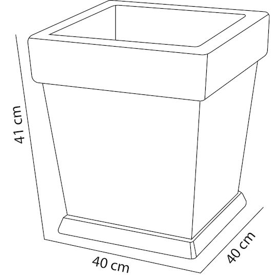 Weihnachtsbaumständer Weiß Ψάθινη Μ40xΠ40xΥ41εκ.
