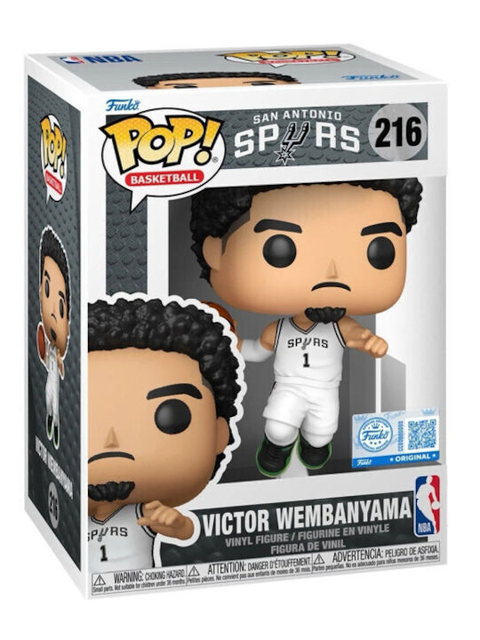 Funko Pop! Basket: Basketball: San Antonio Spurs - Victor Wembanyama (Association Edition) Ediție Specială