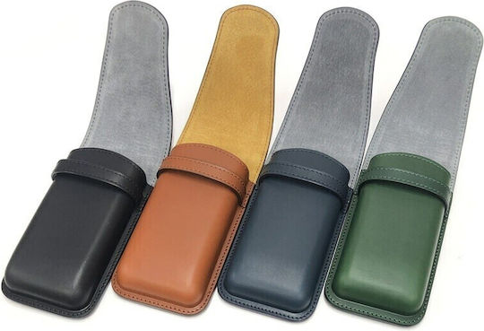 Pilot Somes Leather Pen Case 3 Pens Navy Sls3-11-nv 4902505643521