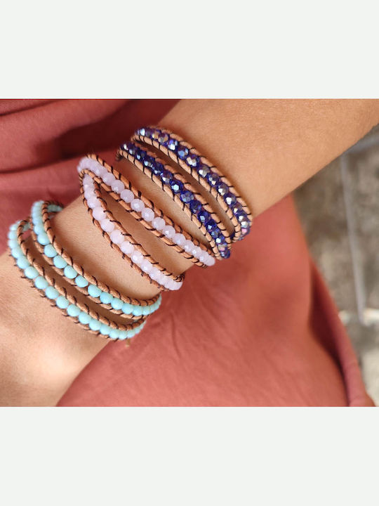 Theodora's Jewellery Women's Leather Bracelet