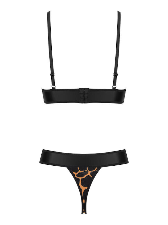 Spalex Body Sexy Κορμάκι Μαύρο