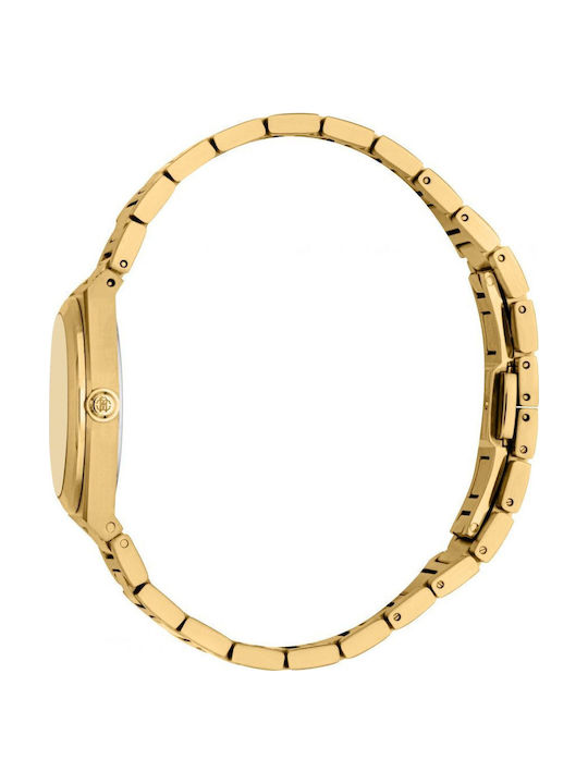 Roberto Cavalli Core Women's Watch with Gold Metal Bracelet