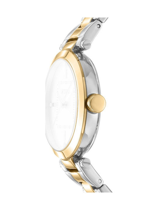 DKNY Women's Watch with Pink Gold Metal Bracelet