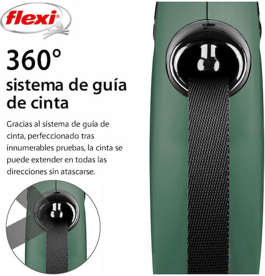Flexi Hundeleine/Führleine Riemen in Grün Farbe