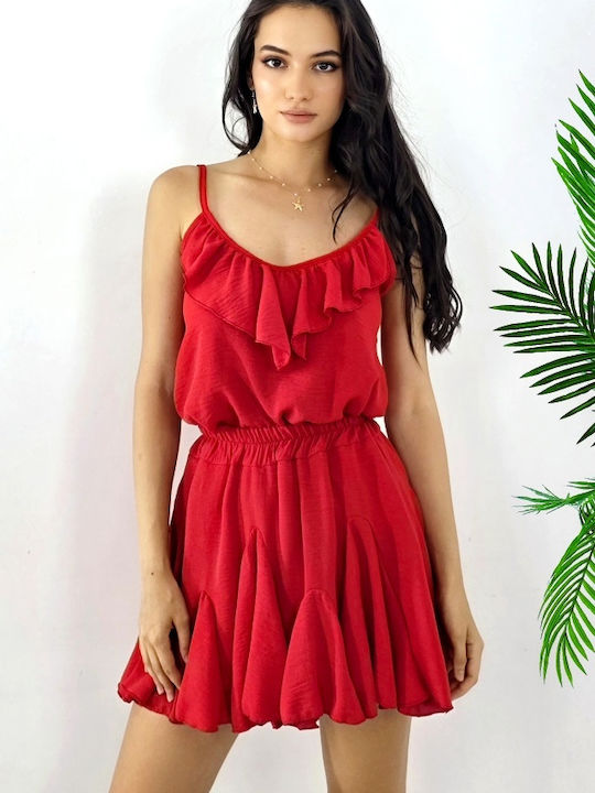 Set mit Mini Rock Red