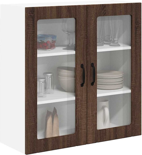 Schrank Wand Brown Oak 80x31x80cm
