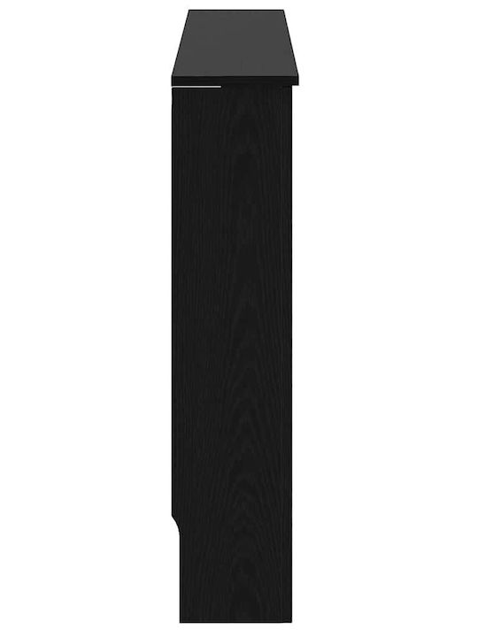 vidaXL Husă Pentru Radiator Din PAL Negru 172x19x81,5cm