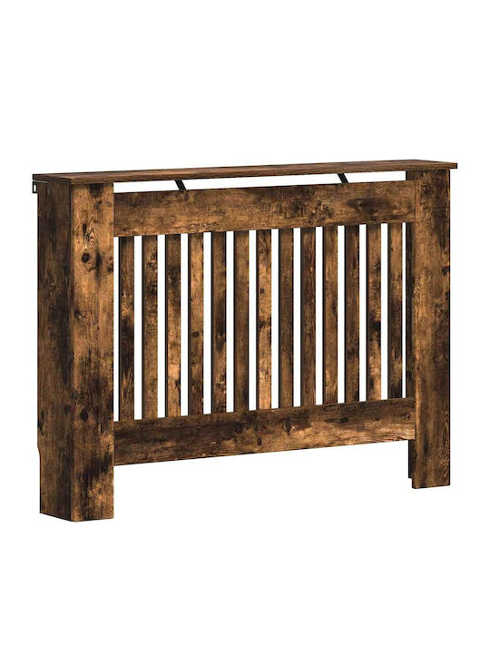 vidaXL Heizkörperabdeckung aus Spanplatte Braune 112x19x81.5cm