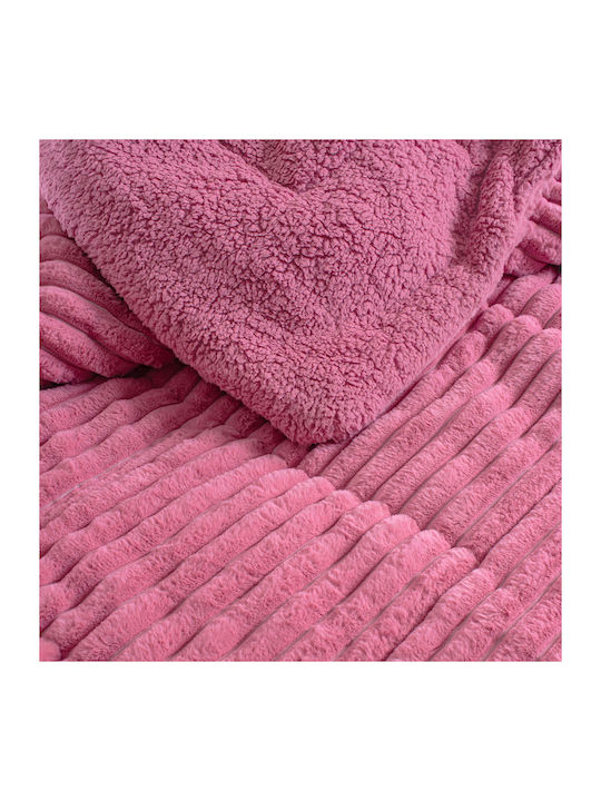 Rythmos Duvet Cover Single 160x220cm Butter Pink 810 GSMGsm