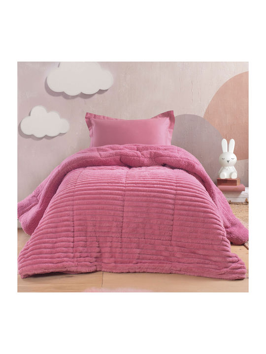 Rythmos Duvet Cover Single 160x220cm Butter Pink 810 GSMGsm