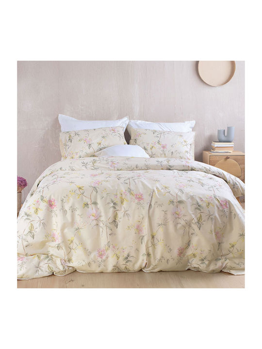 Rythmos Duvet Set Single 160x240cm Benetita Graphite 2pcs 380 GSMGsm