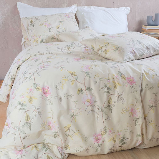 Rythmos Duvet Set Queen 220x240cm Benetita Graphite 3pcs 380 GSMGsm