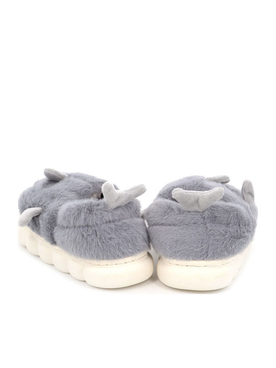 Kinderhausschuhe Gray