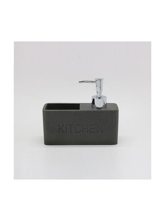 Inter Ceramic Dispenser Κουζίνας Κεραμικό Μαύρο