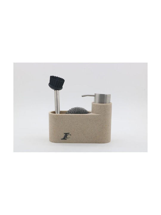 Inter Ceramic Dispenser Κουζίνας Κεραμικό Μπεζ