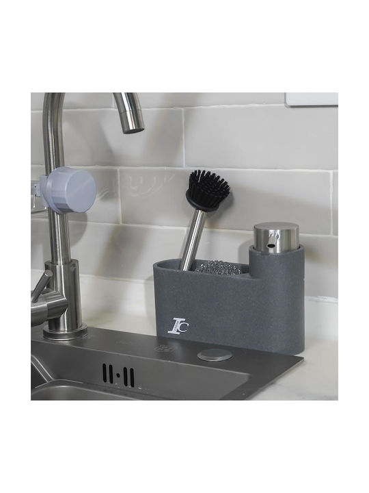 Inter Ceramic Dispenser Kitchen Ceramic Gray