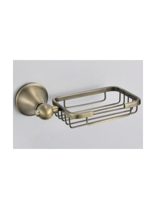 Inter Ceramic Soap Dish Bronze