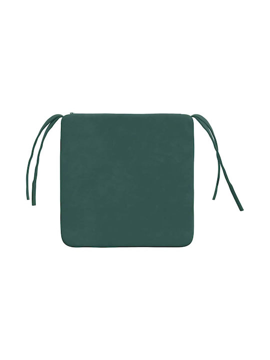 vidaXL Perna De Canapea Din Catifea Verde 40x40cm
