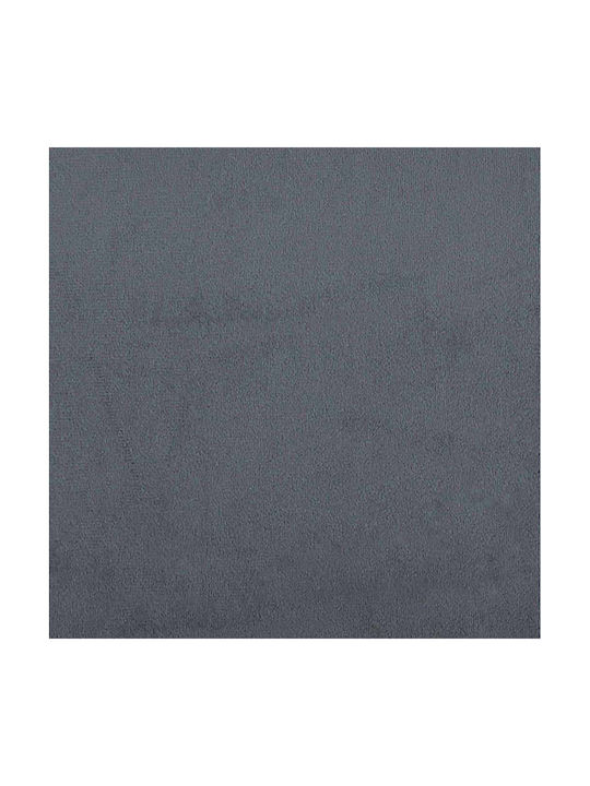 vidaXL Velvet Gray Sofa Cushion 40x40cm