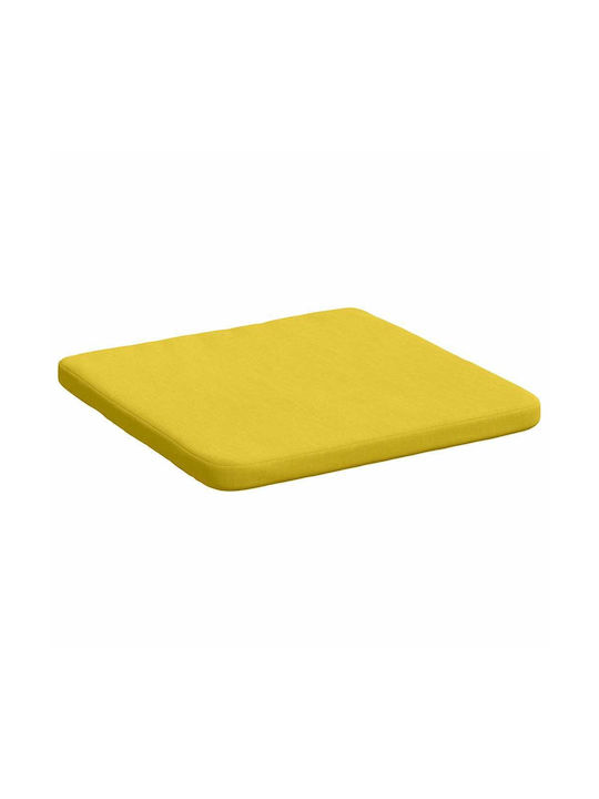 vidaXL Възглавница За Диван Жълта 40x40см