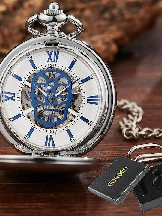 Herrenuhr 48mm Herrenuhren Batterie Silber