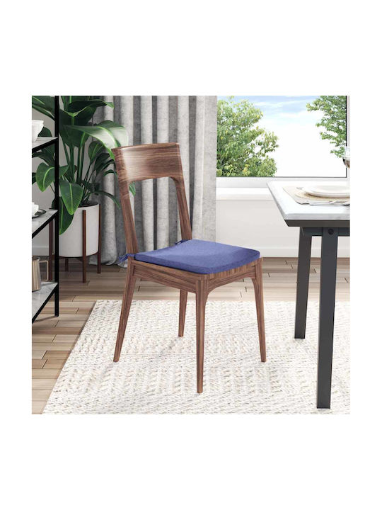 vidaXL Sofa-Kissen Blau 40x40cm