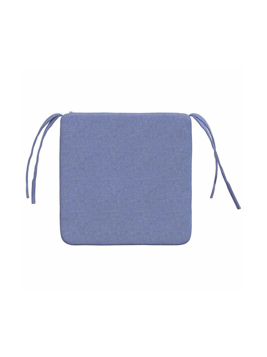 vidaXL Sofa-Kissen Blau 40x40cm