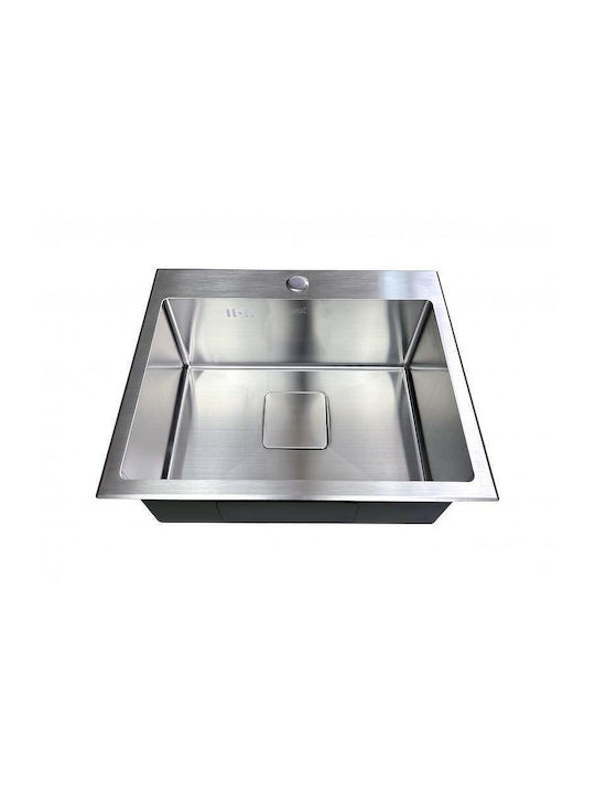 Inter Ceramic Alpaca ICK5032 Drop-In Мивка Inox Ш50xД42см Сребрист