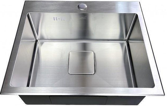 Inter Ceramic Alpaca ICK5032 Drop-In Мивка Inox Ш50xД42см Сребрист