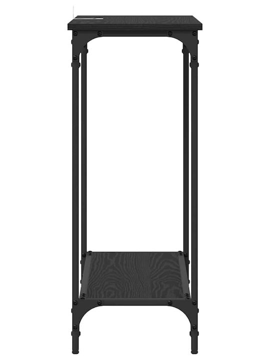 Konsole Black Oak L75xB30.5xH75cm