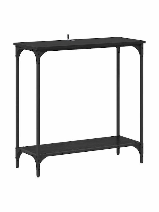 Konsole Black Oak L75xB30.5xH75cm