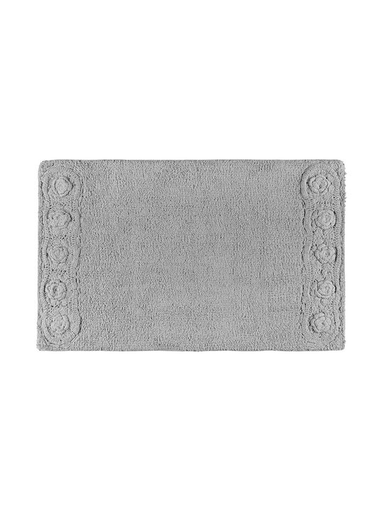 Beauty Home Cotton Bath Mat Art 3280 3280-Siel 60x90cm