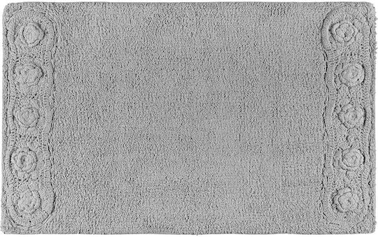 Beauty Home Cotton Bath Mat Art 3280 3280-Siel 60x90cm
