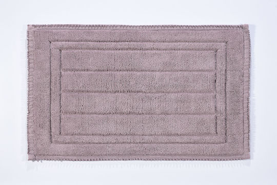 Down Town Home Πατάκι Μπάνιου Βαμβακερό Chloe Lilac 50x110εκ.
