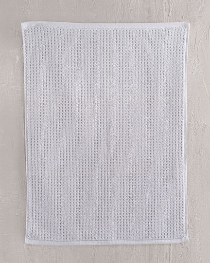 Rythmos Bath Mat Cotton Allen 120-197-004 White 50x70cm