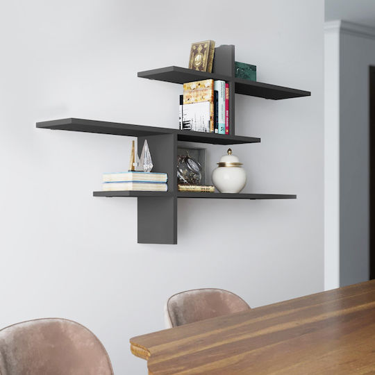 Hermes Wall Shelf Anthracite 123x22x80cm GP037-0025 1