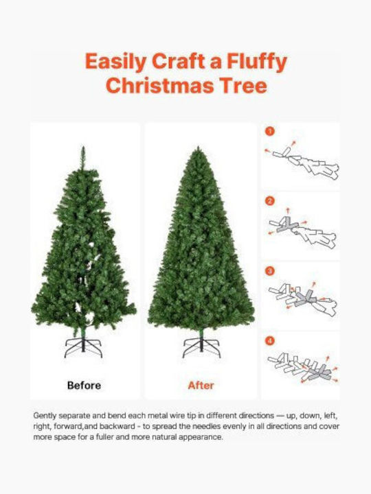 Christmas Tree 220cm with 1346 Branches