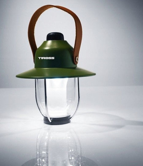 Tiross TS-1986 Led Battery Lantern for Camping with Flashlight 300lm